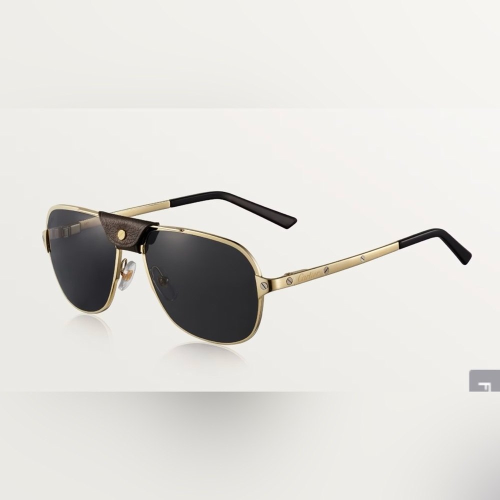 Cartier “santos de Cartier” sunglasses